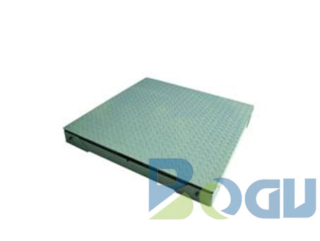 Double deck floor scale