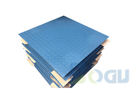 Single deck floor scale