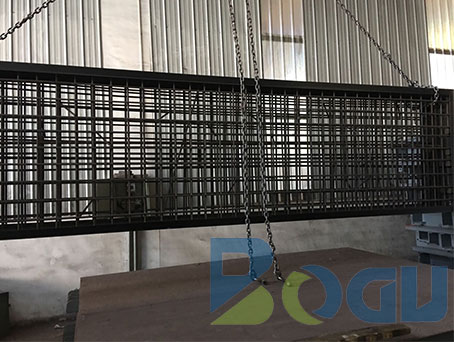 Concrete platform weightbridge